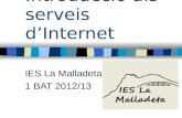 Introducció als serveis d'internet