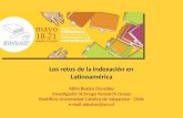 2010   los retos dela indexación en latinoamérica - bibliotic - medellin