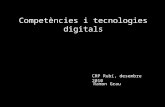 Competències i tecnologia digital