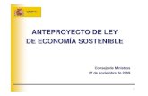 Presentacion Ley De EconomíA Sostenible