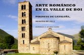 Arte románico. Valle Boi. Pirineos de Cataluña. España. 2011