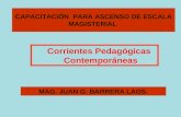 Corientes pedagogicas contemporaneas