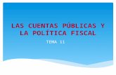 Las cuentas públicas y la política fiscal