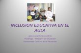 Presentacion inclusion educativa en el aula