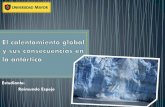 Calentamiento global en la antartica presentacion