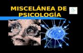 miscelanea de psicologia