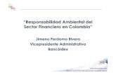 Foro Ecobanca: Presentación Jimeno Perdomo - vicepresidente administrativo Bancoldex