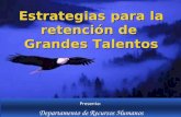 Estrategias para la retención de Talento