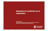 Industria de medición de la reputación 2012-2013