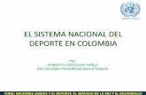 Sistema nacional del deporte en colombia