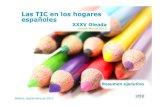Las TIC en los hogares españoles (Resumen Ejecutivo)