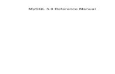 MYSQL REF MANUAL-5 0-es a4