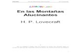 Lovecraft, H  P - En las montanas alucinantes
