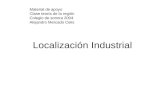 Localización Industrial
