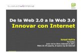 Ismael Nafria de la web 2.0  a la web 3.0