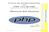 Manual de programación con PHP y MySQL en español