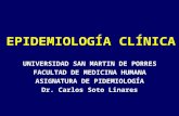 CLASE 3 epidemiología clínica y pruebas diagnósticas