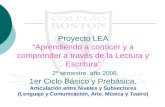 Proyecto LEA (Lectura, Escritura y Artes)[1][1]