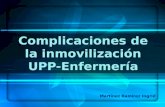 Complicaciones de La Inmovilización UPP ENFERMERIA