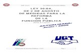 Ley de Medidas Para La Reforma de La Funcion Publica. 30-84. 02-08.