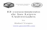Rafael Vargas - El Conocimiento de Las Leyes Universales