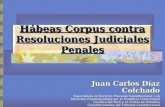 Habeas Corpus Contra Resolucion Judicial