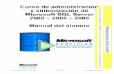 Curso de Administracion y Sintonizacion de Microsoft SQL