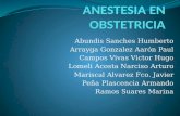 anestesicos obstetricos