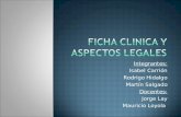 Ficha Clinica y Aspectos Legales