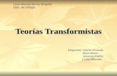 Teorías Transformistas