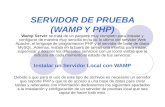 INSTALACION DE WAMP SERVER Y PHP CON BASE DE DATOS