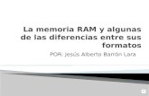 Objeto de Aprendizaje de Las Memorias Ram