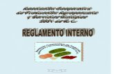 Reglamento Interno Cooperativa 2001 El Salvador