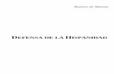 Defensa de La Hispanidad -  Ramiro de Maeztu