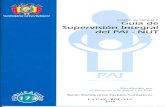 Guía de Supervisión Integral del PAI - NUT: Gestión de Calidad 2