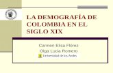 Demografia Colombia Siglo Xix