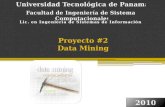 Proyecto #2 - Data Mining