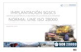 Presentación ISO 28000