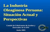 La Industria Oleaginosa Peruana - Junio 2003