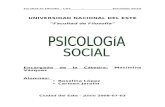 La Socialización. Psicologia Social