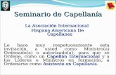 CAPELLANES INTERNACIONALES - PORTAFOLIO
