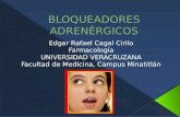 Farmacología del SNP_ Edgar Rafael Cagal Cirilo_ BLOQUEADORES ADRENÉRGICOS