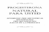 Progesterona Natural Para Usted