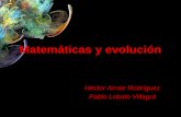 matemáticas y evolución