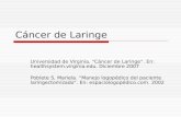 Cancer de Laringe