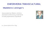 Sesuón 9 - La Enfermeria transcultural Madeleine Leninger
