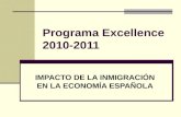 Impacto de la inmigración en la economía española