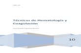 Tecnicas de Hematologia y Coagulación