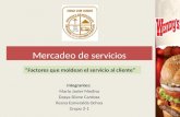 Factores Que Moldean El Servicio Al Cliente WENDYS