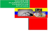 Taller Uno Planificacion Curricular Aplicada 2010
